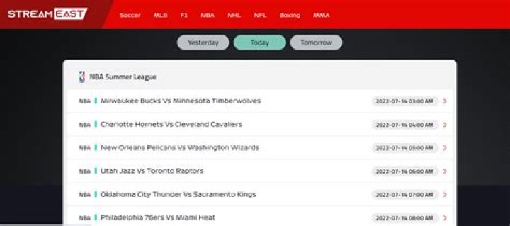 StreamEast Alternatives: Free Streams for NFL, NBA, and More Live Sports