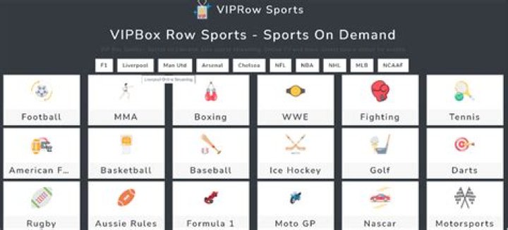 VIPRow Alternatives: Free HD Streams for NFL, NBA, and Soccer Matches